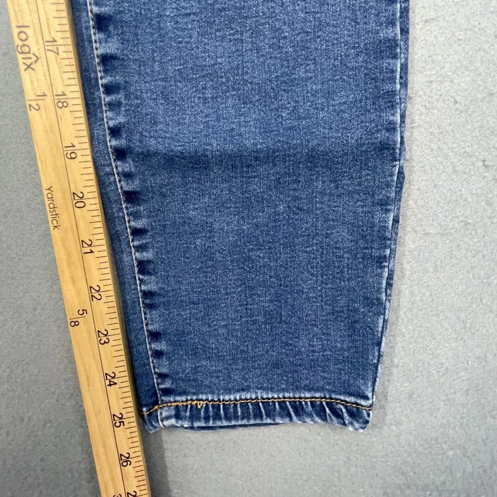 Buffalo Blue Avalon Mid Rise Soft Stretch Ankle Skinny Jeans Women 10